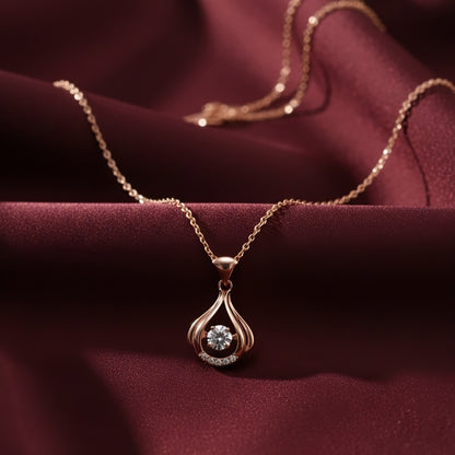 Aurora Solitaire Pendant | Made With Pure 925 Silver