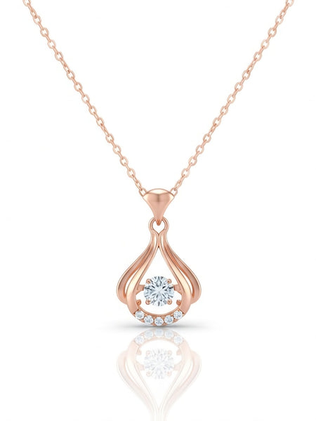 Aurora Solitaire Pendant | Made With Pure 925 Silver