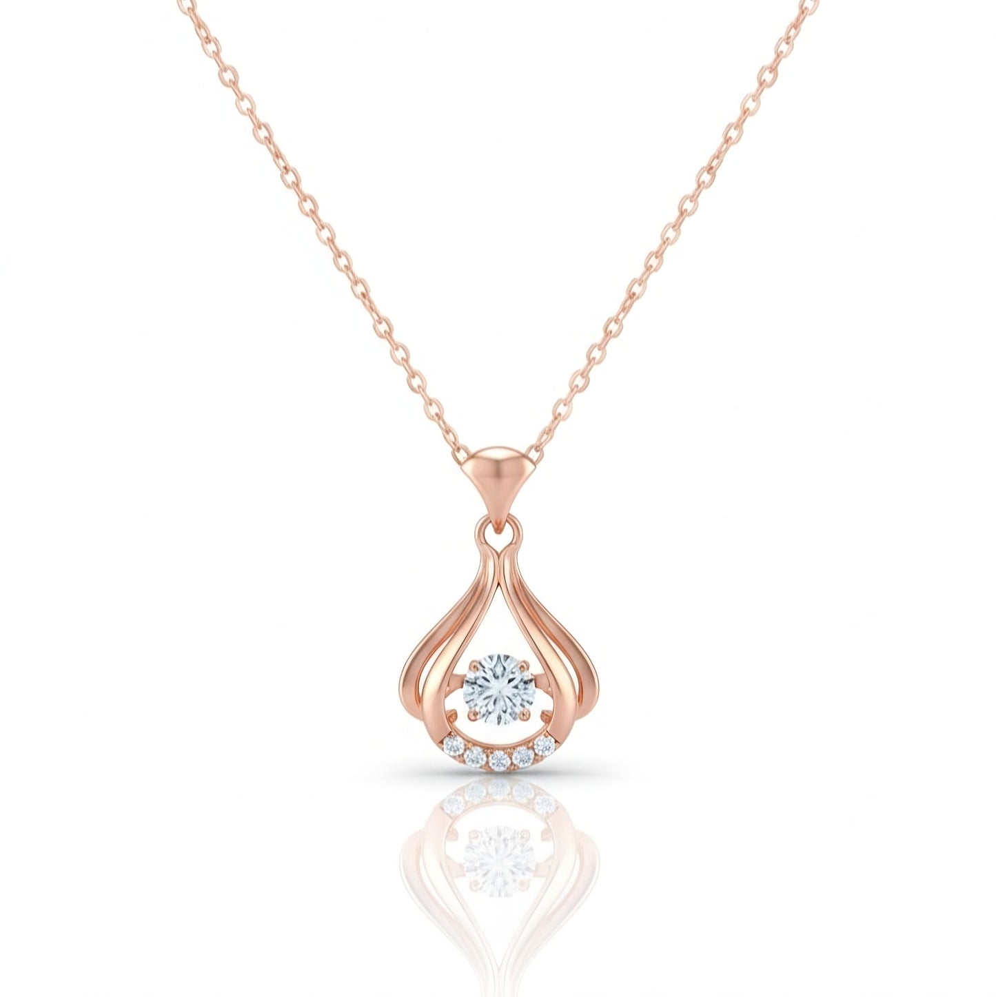 Aurora Solitaire Pendant | Made With Pure 925 Silver