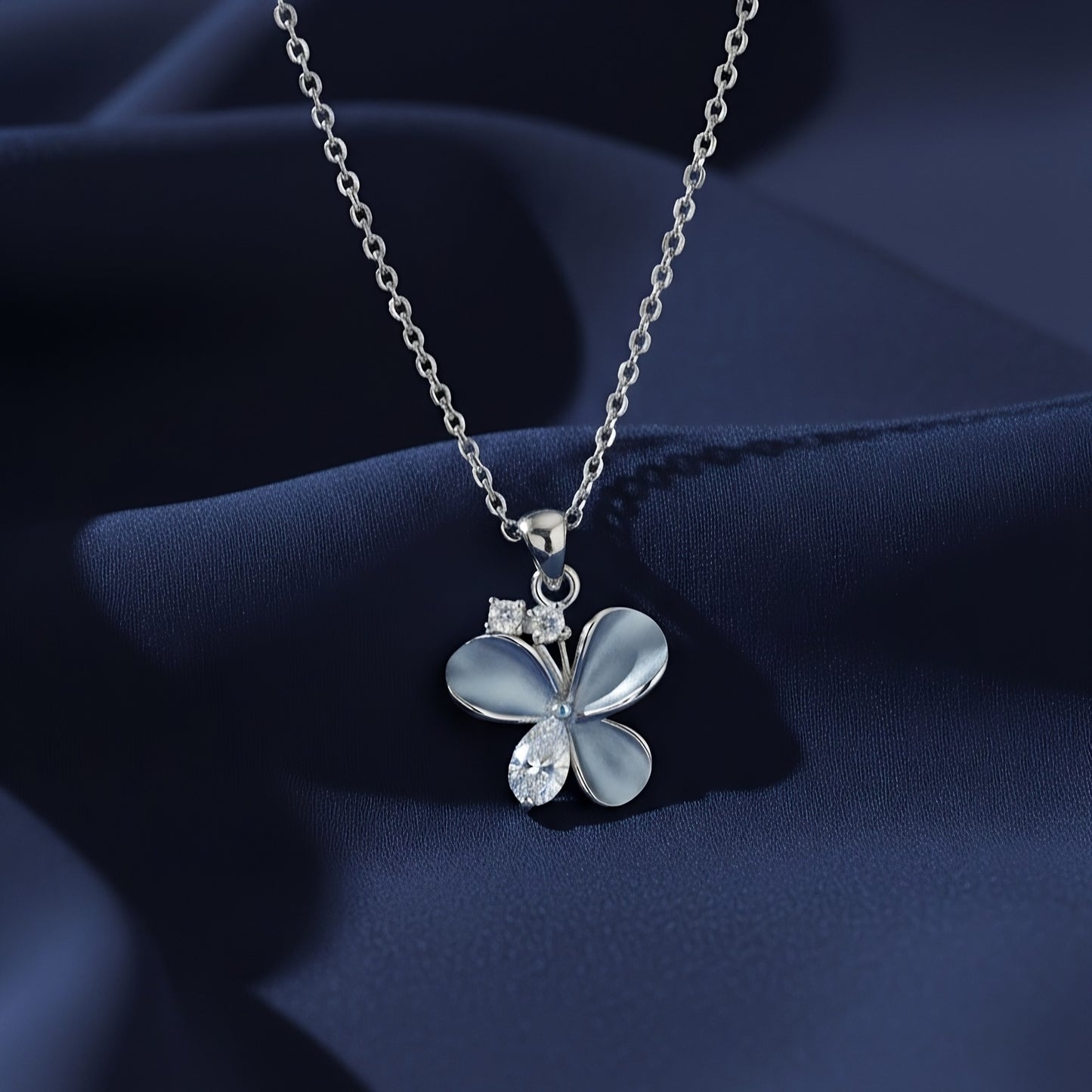 The Fluttered Grace Pendant | Made With Pure 925 Silver