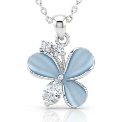 The Fluttered Grace Pendant | Made With Pure 925 Silver