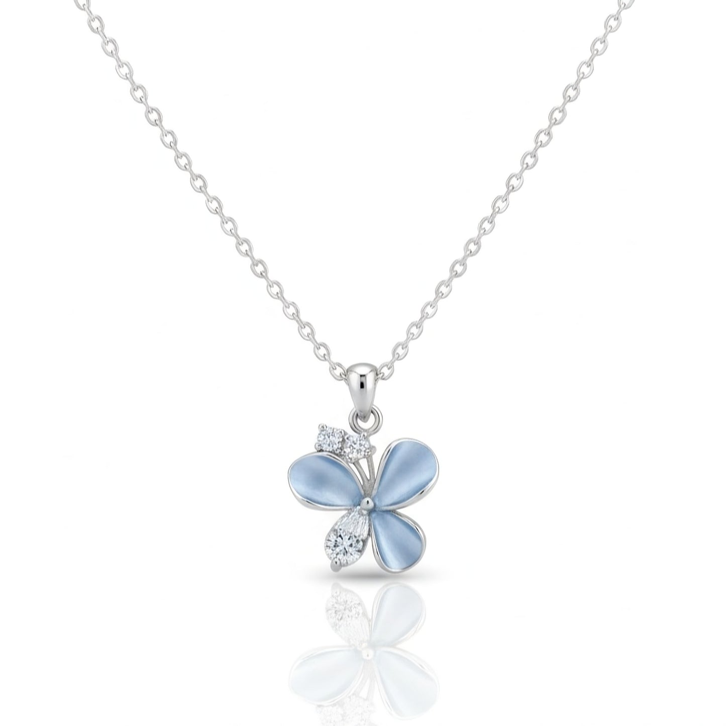 The Fluttered Grace Pendant | Made With Pure 925 Silver