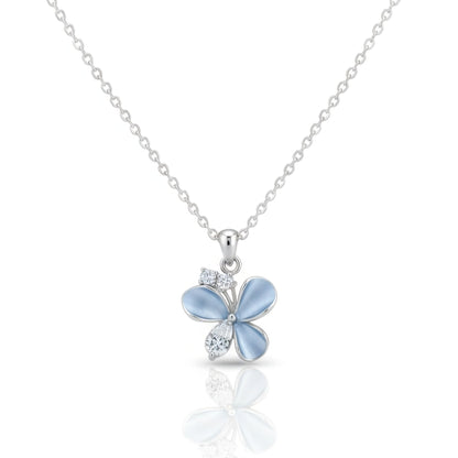 The Fluttered Grace Pendant | Made With Pure 925 Silver