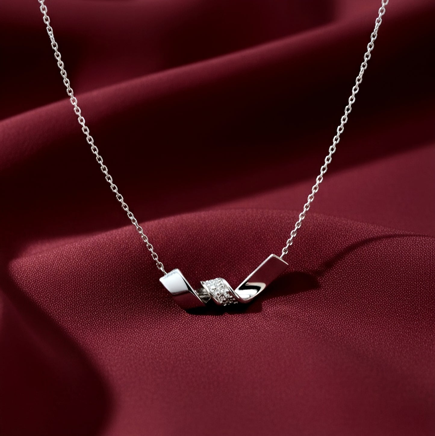 The Infinity Knot Pendant Set | Made With Pure 925 Silver