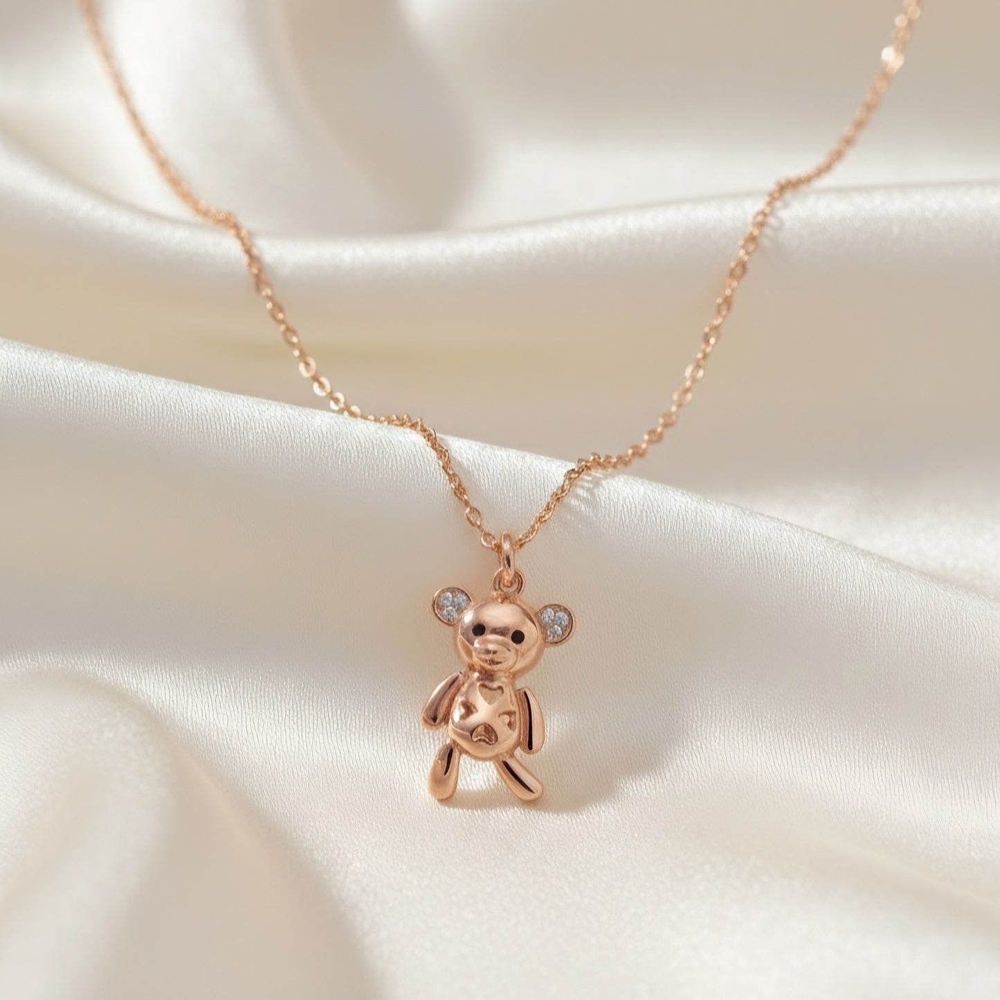 The Teddy Love Pendant Set | Made With Pure 925 Silver