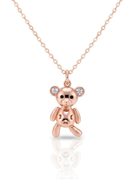 The Teddy Love Pendant Set | Made With Pure 925 Silver