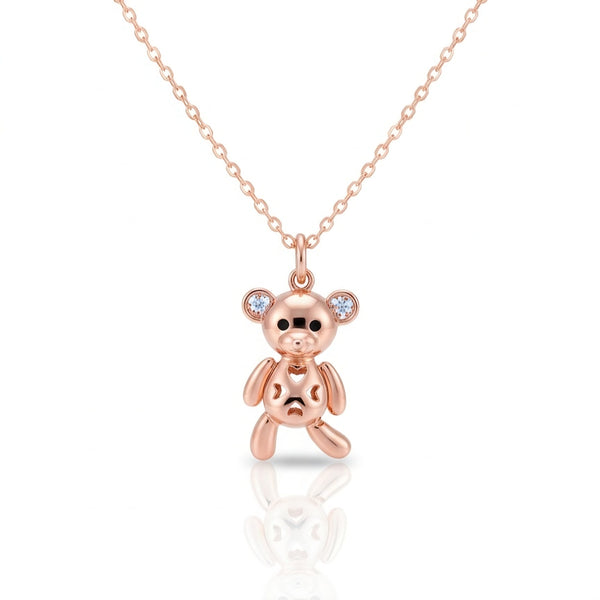 The Teddy Love Pendant Set | Made With Pure 925 Silver