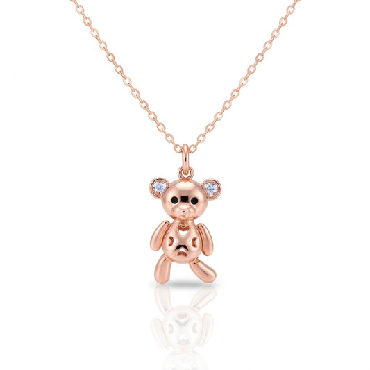 The Teddy Love Pendant Set | Made With Pure 925 Silver